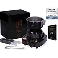 M. ROSENFELD Hornillo Eléctrico Cachimba Shisha – Cocina Hornillo Electrico con Rejilla – Fire Tower 3.0 – Encendedor…